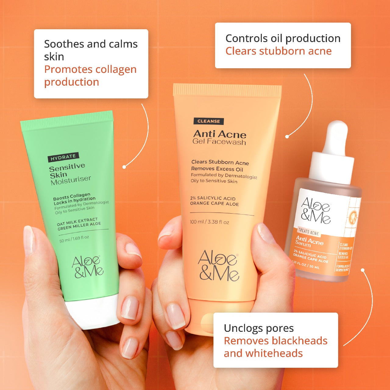 3-Step Anti Acne Kit