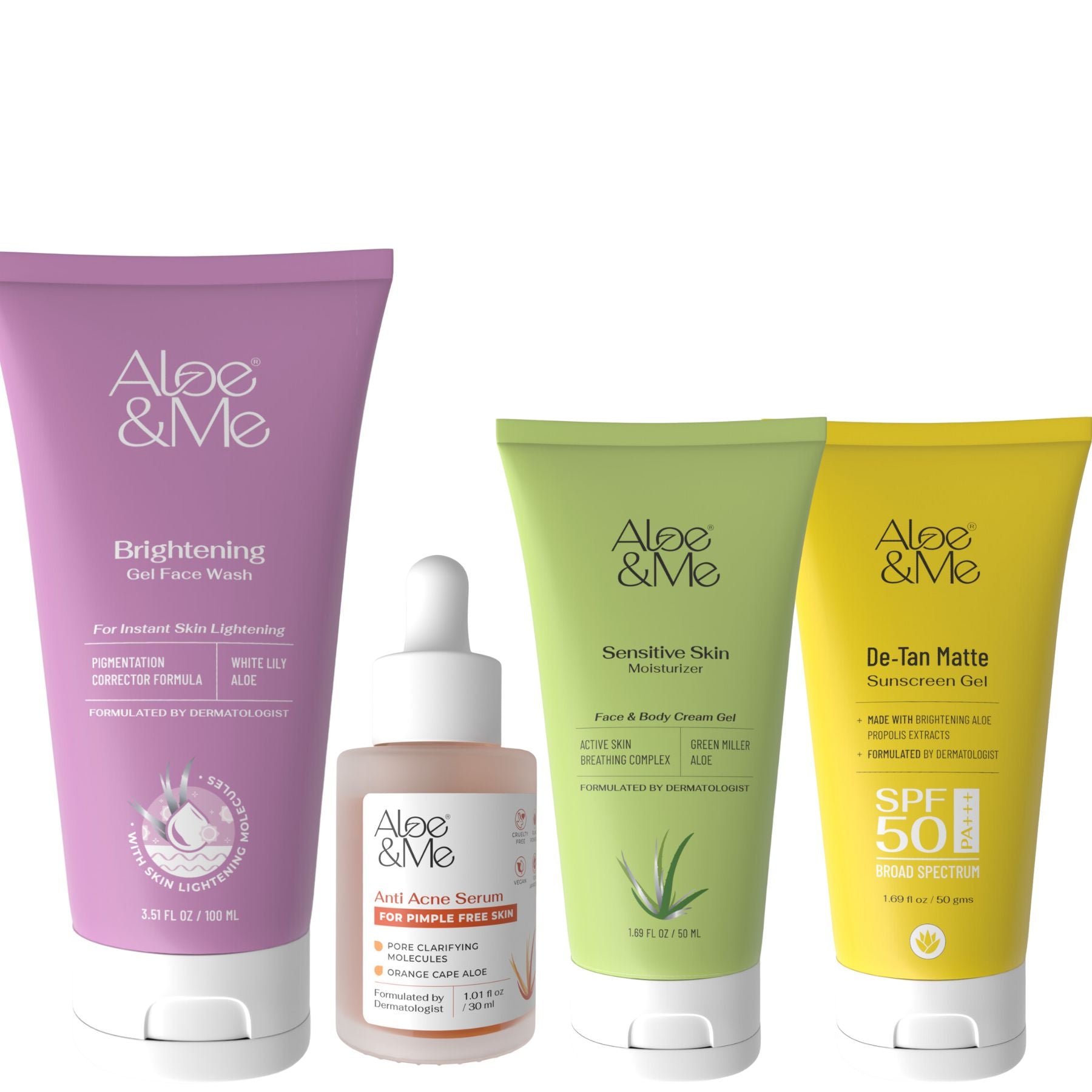 4-step Brightening Anti Acne Kit