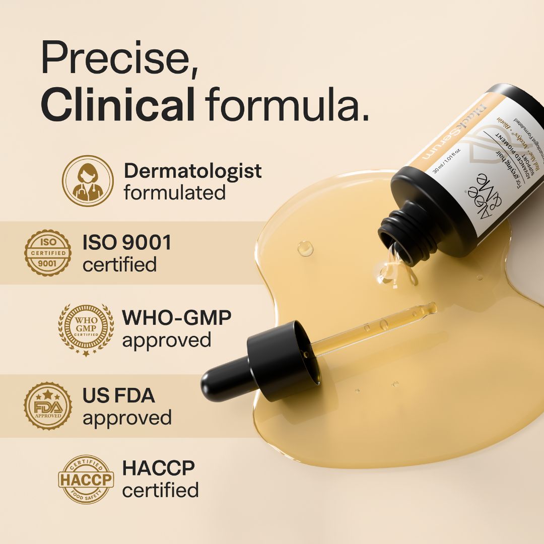 Black Serum for Grey Hair