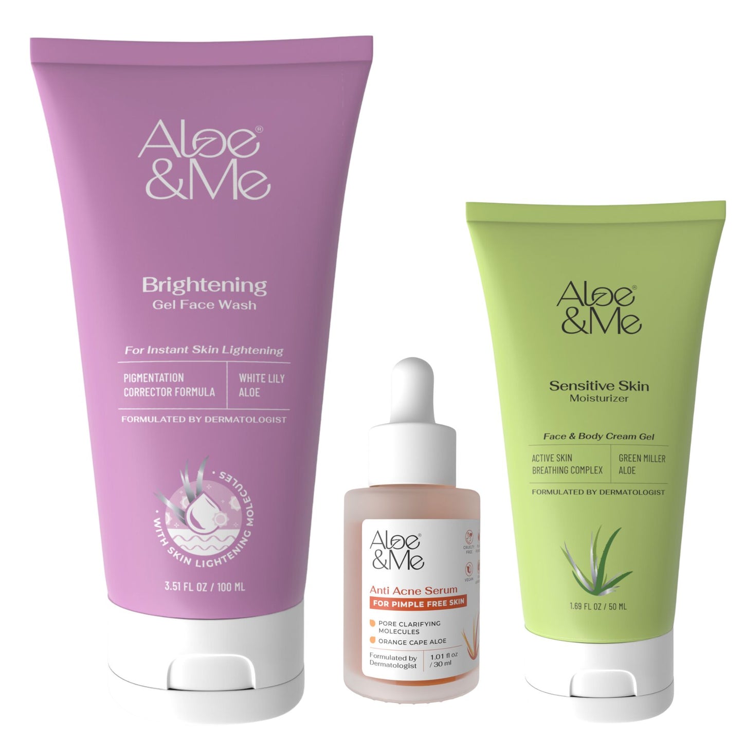 3-Step Brightening Anti Acne Kit