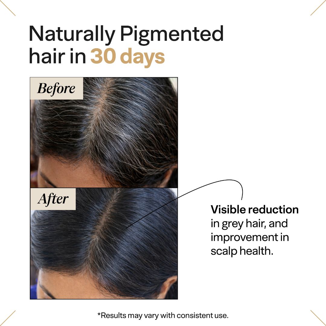 Black Serum for Grey Hair