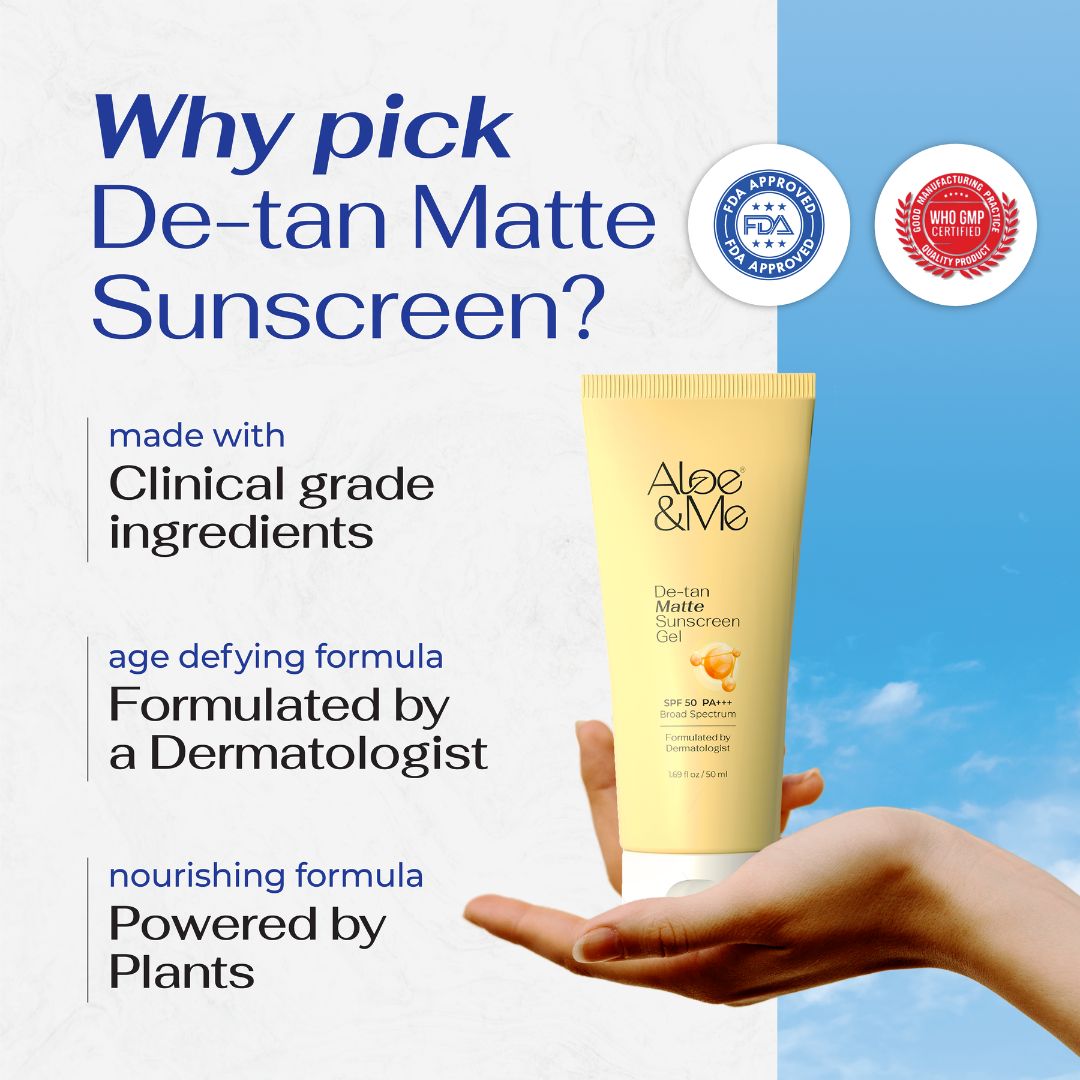 De-Tan Matte Sunscreen