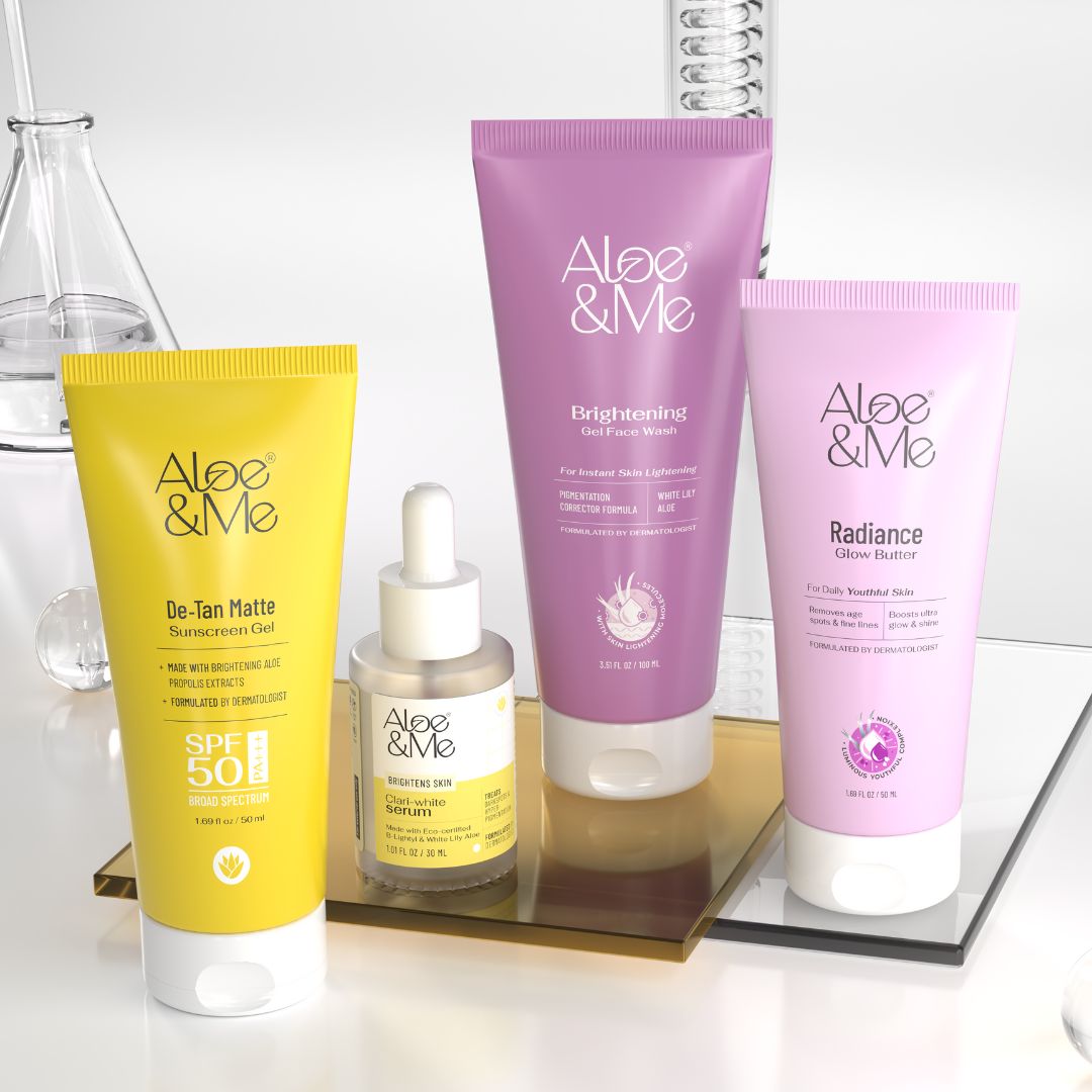 Skin Brightening Kit with Sunscreen