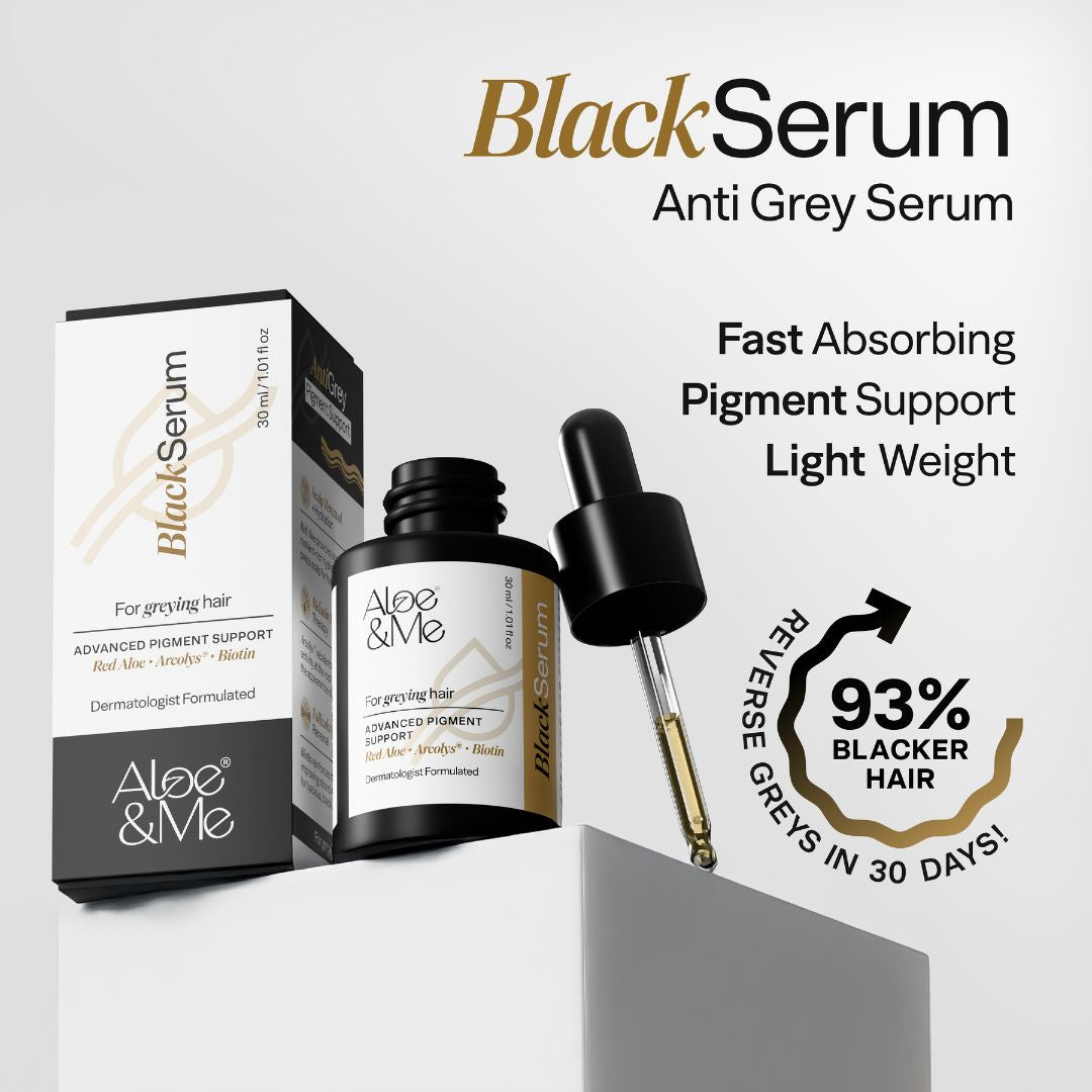 Black Serum for Grey Hair
