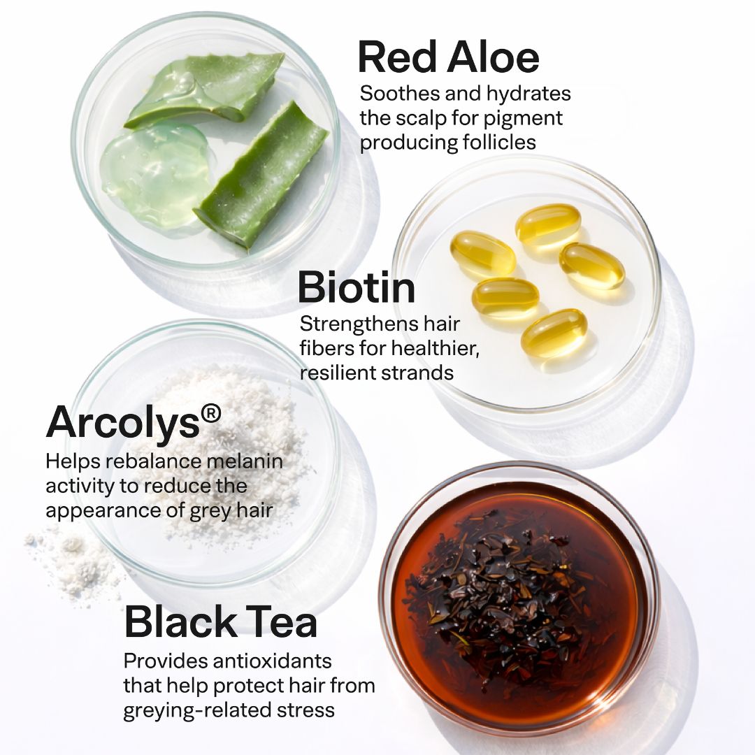 Black Serum for Grey Hair