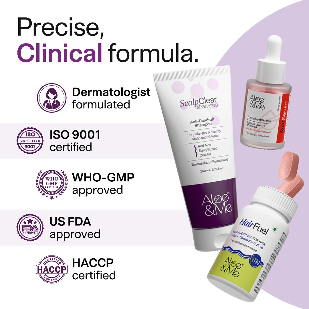 Advanced Oil Control Hairfall Kit with Hairfuel | Oily Scalp Hair Fall Treatment