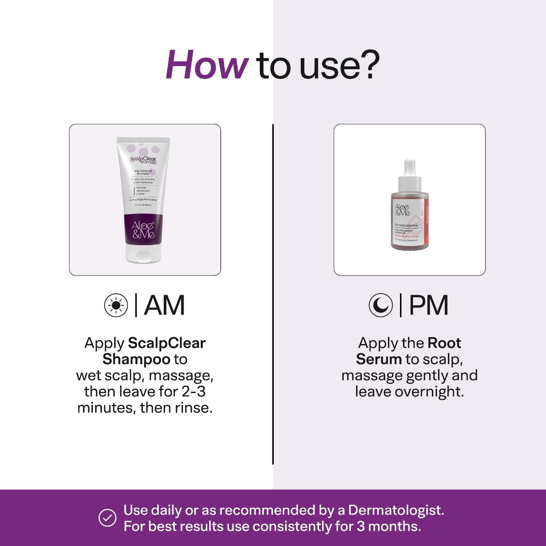 Oil Control Hairfall Kit for Oily Scalp | Hair Fall Treatment Routine