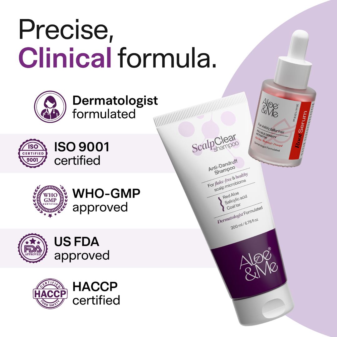 Oil Control Hairfall Kit for Oily Scalp | Hair Fall Treatment Routine