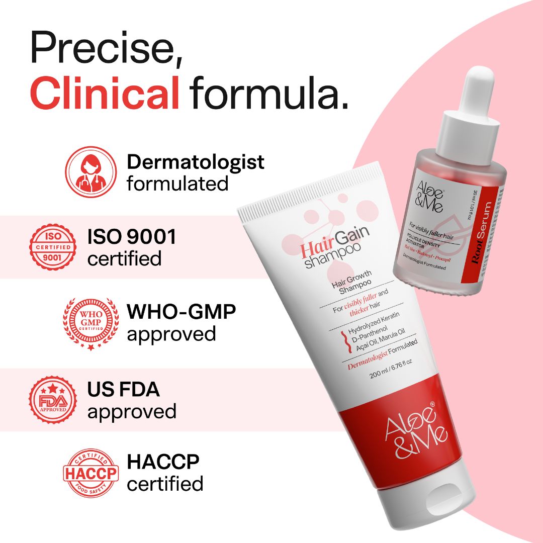 Daily Hairfall Kit with Redensyl & Procapil | Hair Fall Treatment Routine