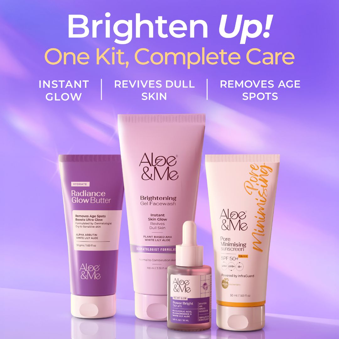 Skin Brightening Kit with Sunscreen