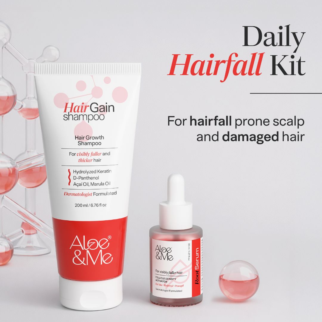 Daily Hairfall Kit with Redensyl & Procapil | Hair Fall Treatment Routine