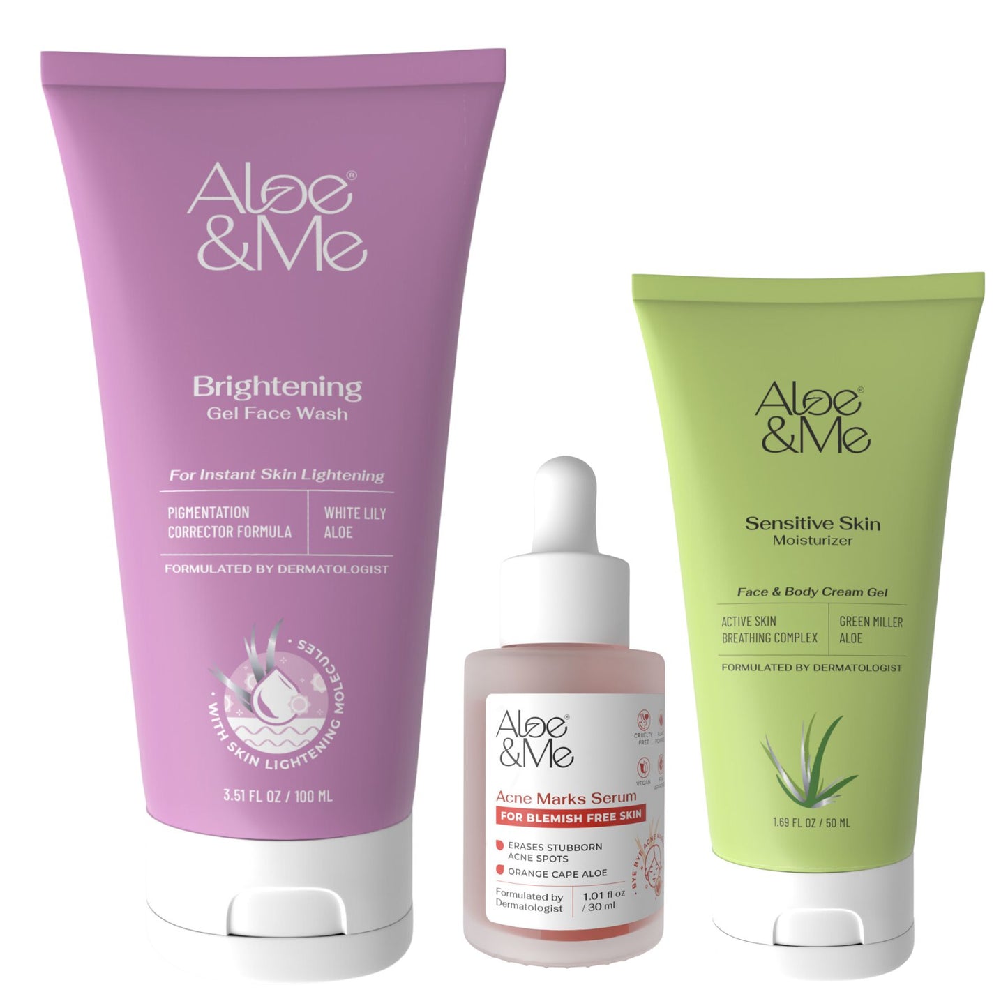 3-Step Brightening Acne Marks Kit